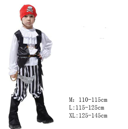 Halloween Pirate Costume for Kids - Boys & Girls