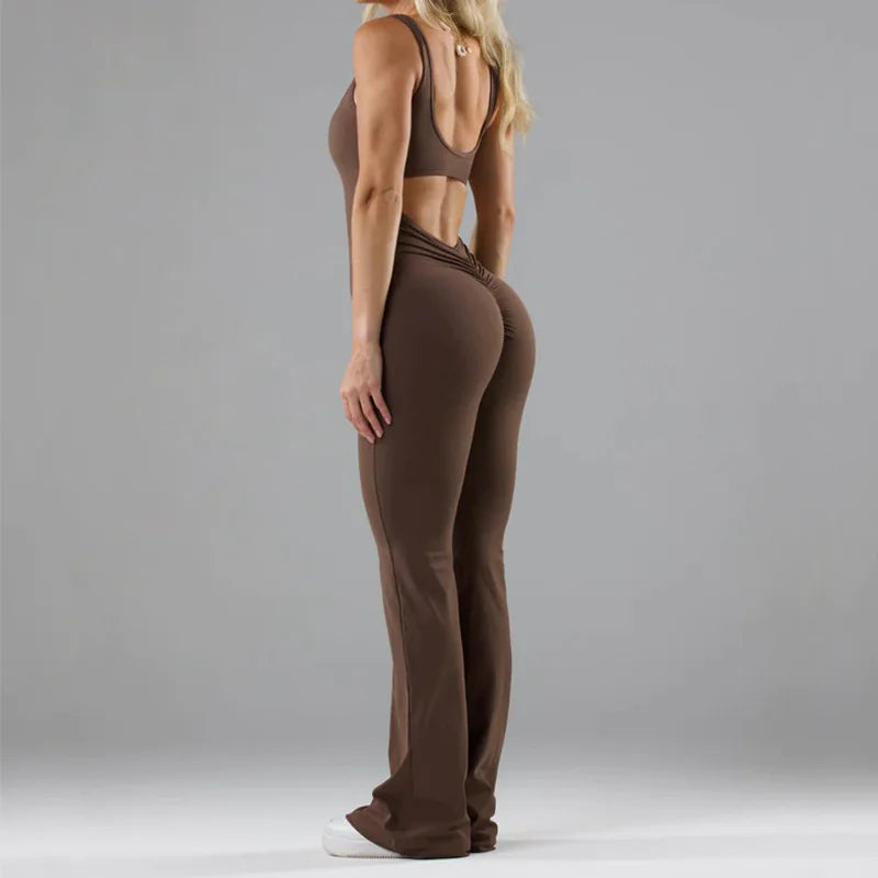 Seamless Yoga Bodysuit - Women's Casual Activewear