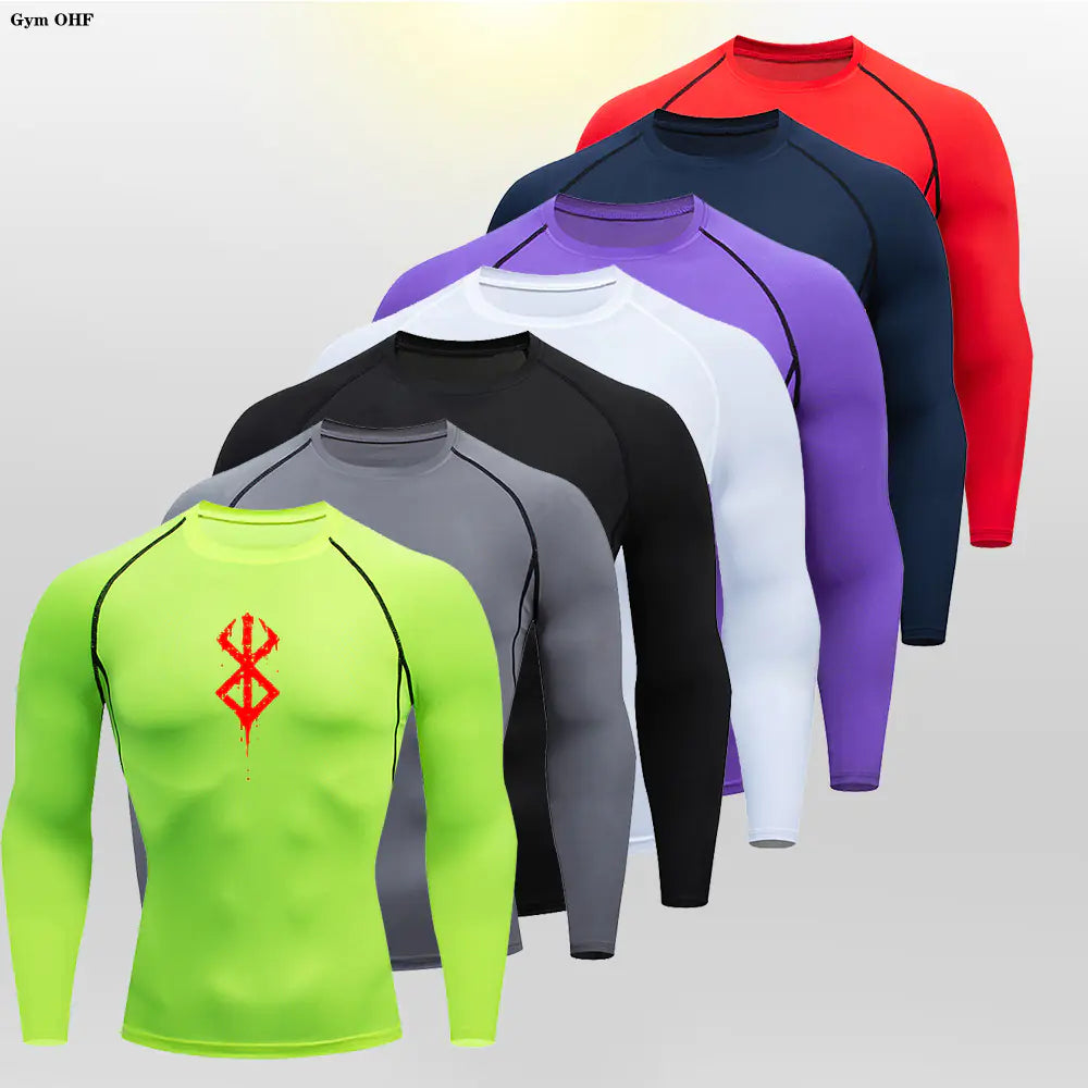 Men's Fitness Quick-Dry Compression T-Shirt