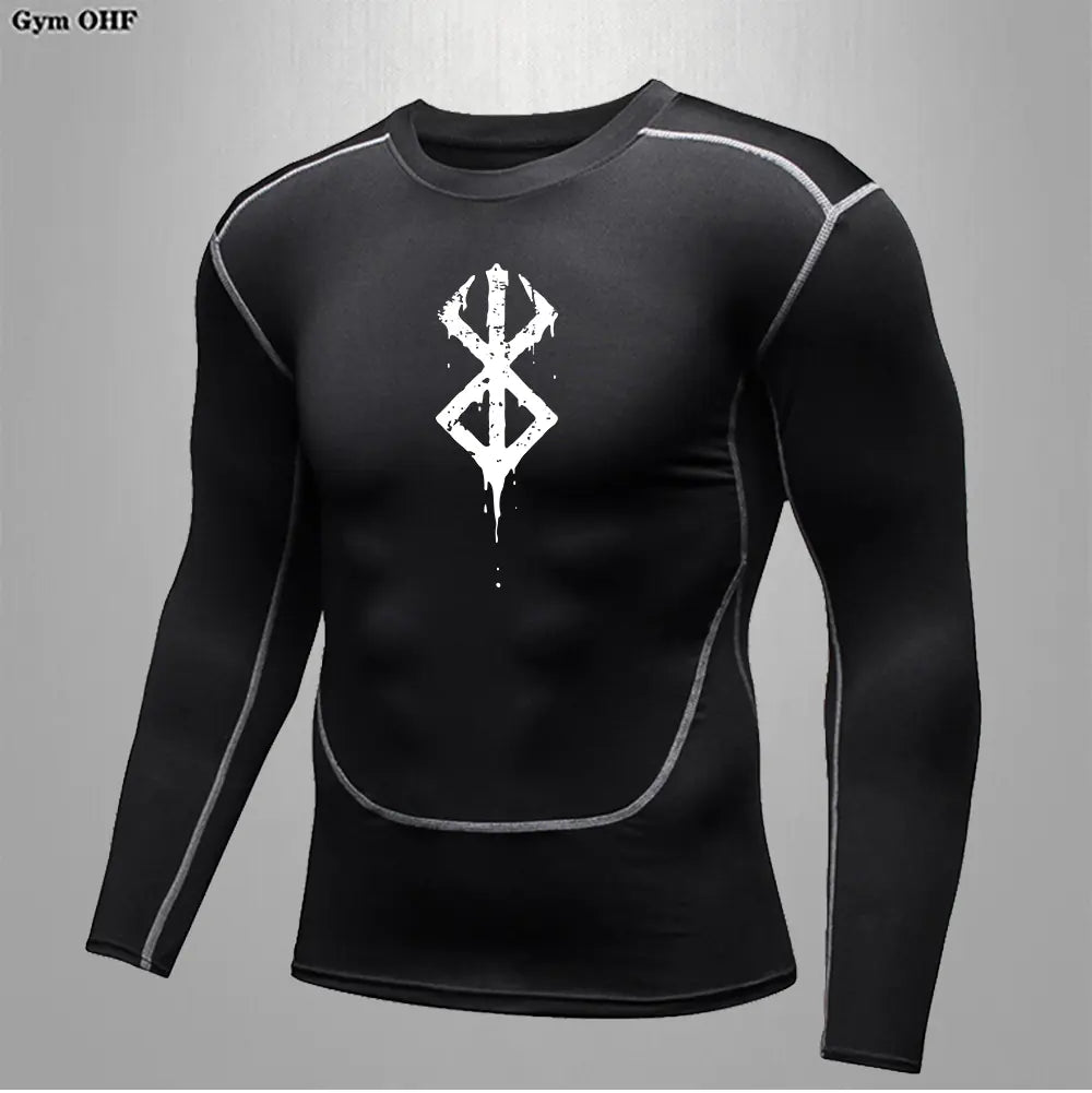 Men's Fitness Quick-Dry Compression T-Shirt