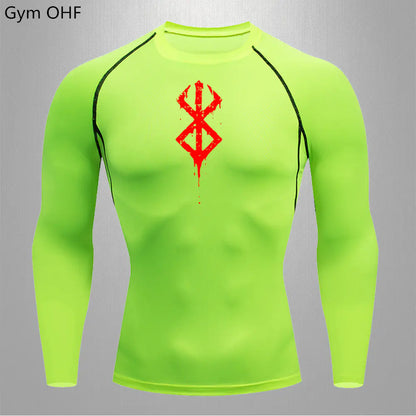 Men's Fitness Quick-Dry Compression T-Shirt