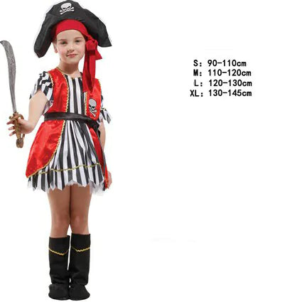 Halloween Pirate Costume for Kids - Boys & Girls