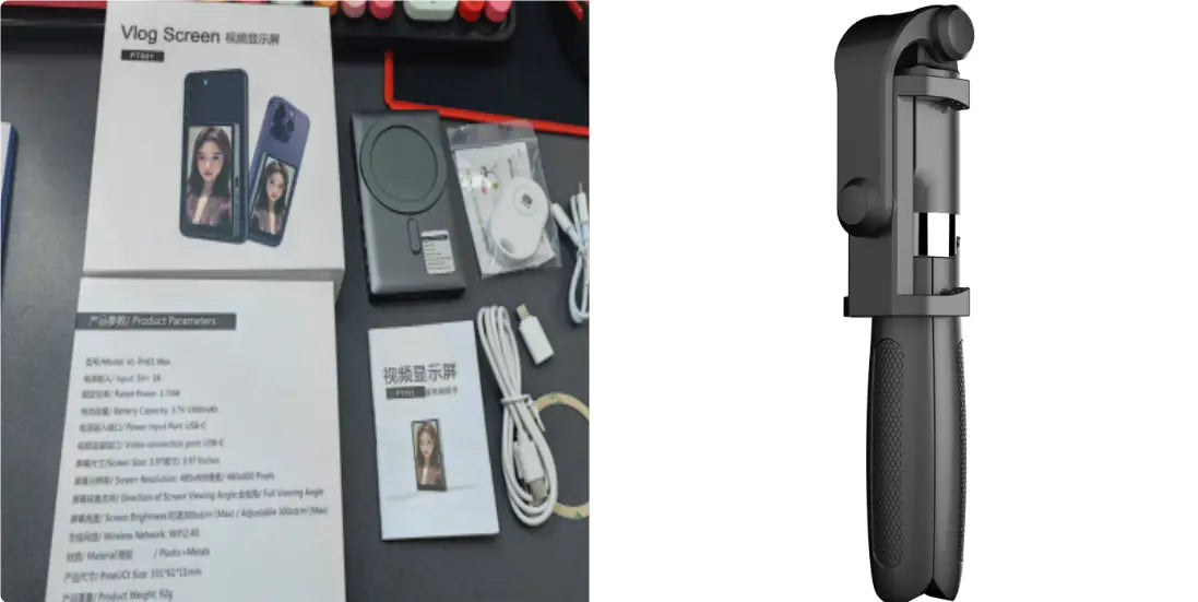 Rear Selfie HDMI Screen Sharing Device