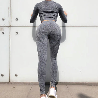 Quick-Dry Yoga Pants Training Set for Activewear