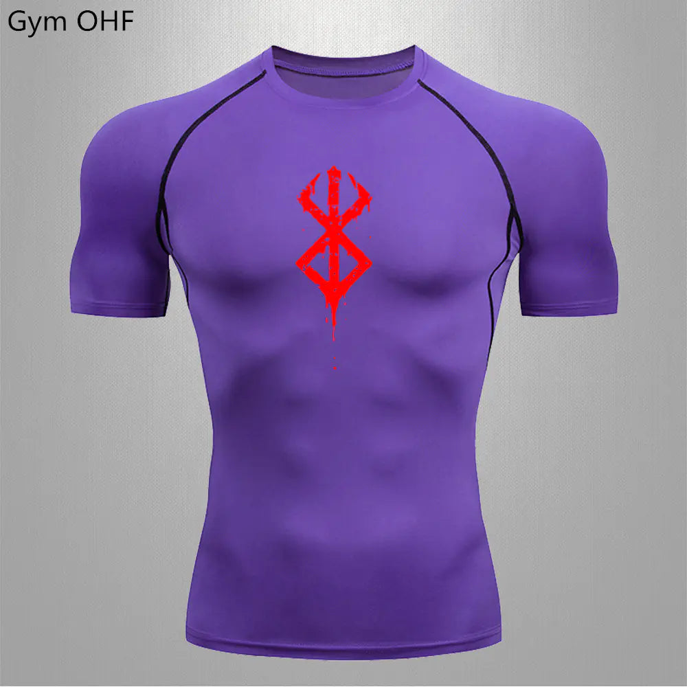Men's Fitness Quick-Dry Compression T-Shirt