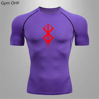 Men's Fitness Quick-Dry Compression T-Shirt