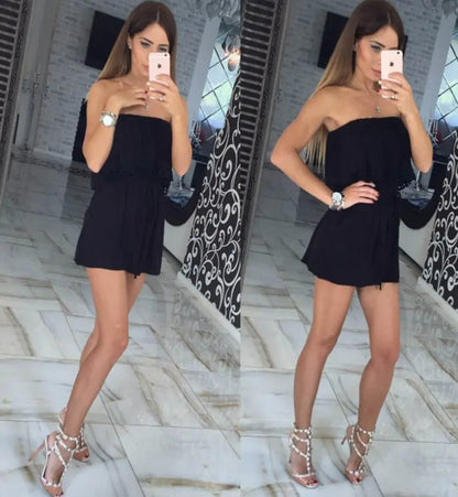 Off-Shoulder Sexy Bodysuit for Women