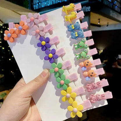 Cute Cartoon Hairpins for Kids