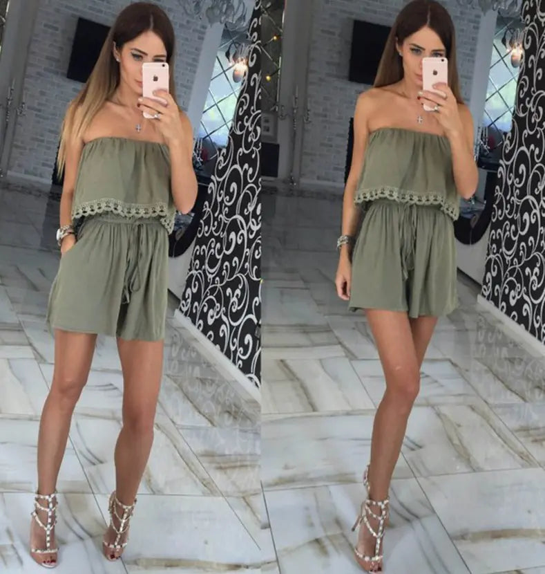 Off-Shoulder Sexy Bodysuit for Women