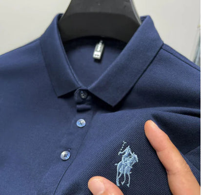 Gevante Men's Short Sleeve Polo Shirt (One Piece)